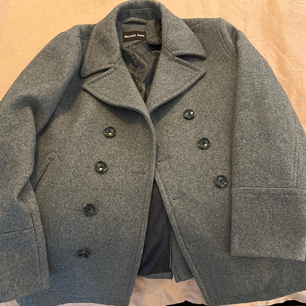 Michael Kors Classic Peacoat Double-Breasted